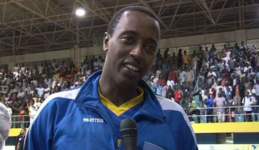 Elie Mutabazi, the APR head coach, retired from competitive volleyball in 2013 after a glittering 18-year career. File.