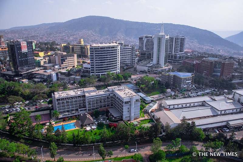 An aerial view of the City of Kigali. There are many opportunities in Africa today than 60 years ago.
