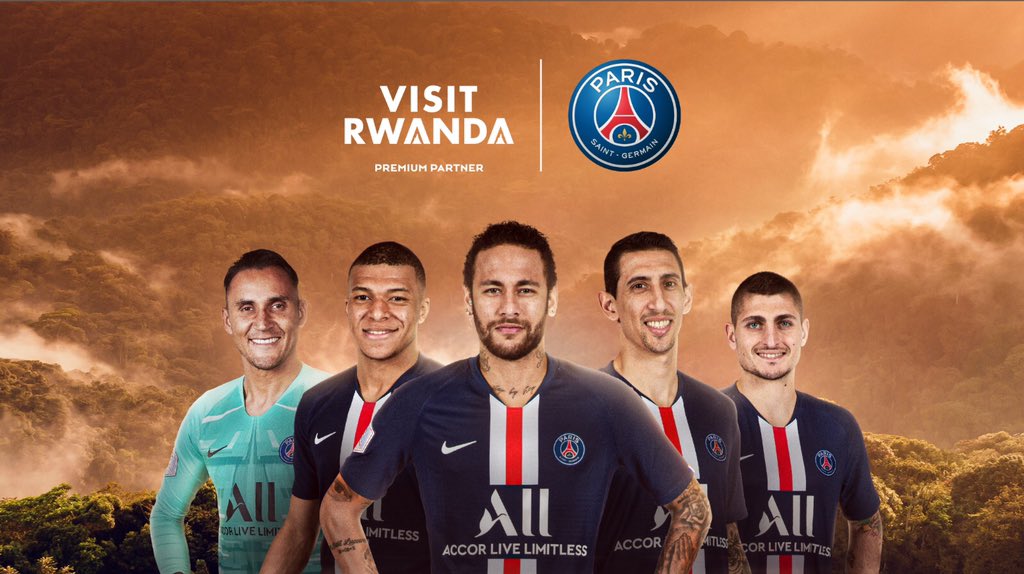 Rwanda and French Football club Paris Saint Germain (PSG) have announced a three-year sponsorship deal.