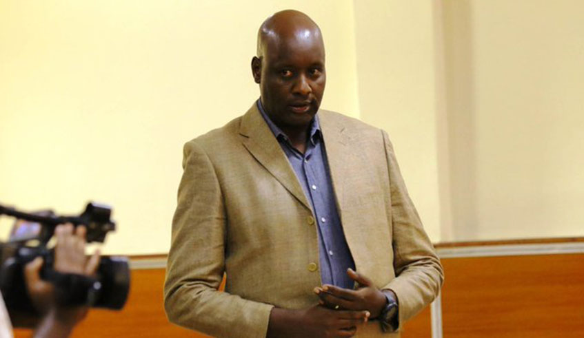 Fernand Sauveur Ruterana currently serves as the vice-president of Rwanda Volleyball Federation. Courtesy.