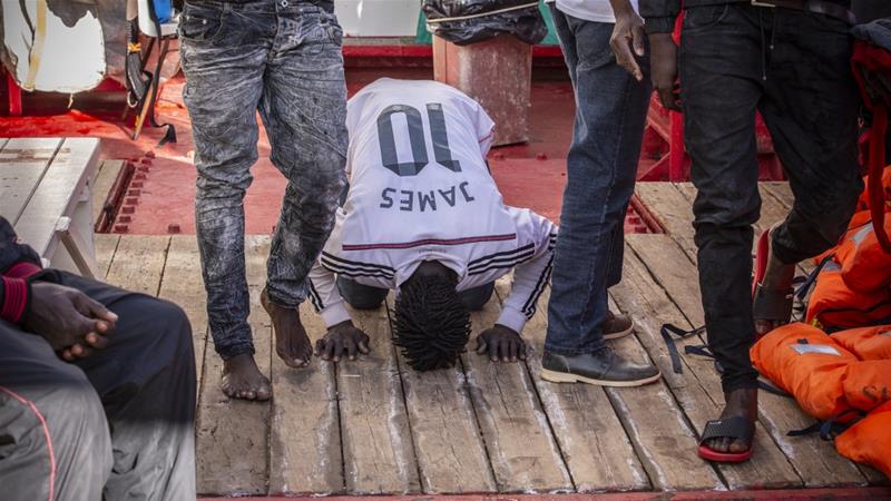 Libya acts as a major gateway for African migrants hoping to reach Europe.
