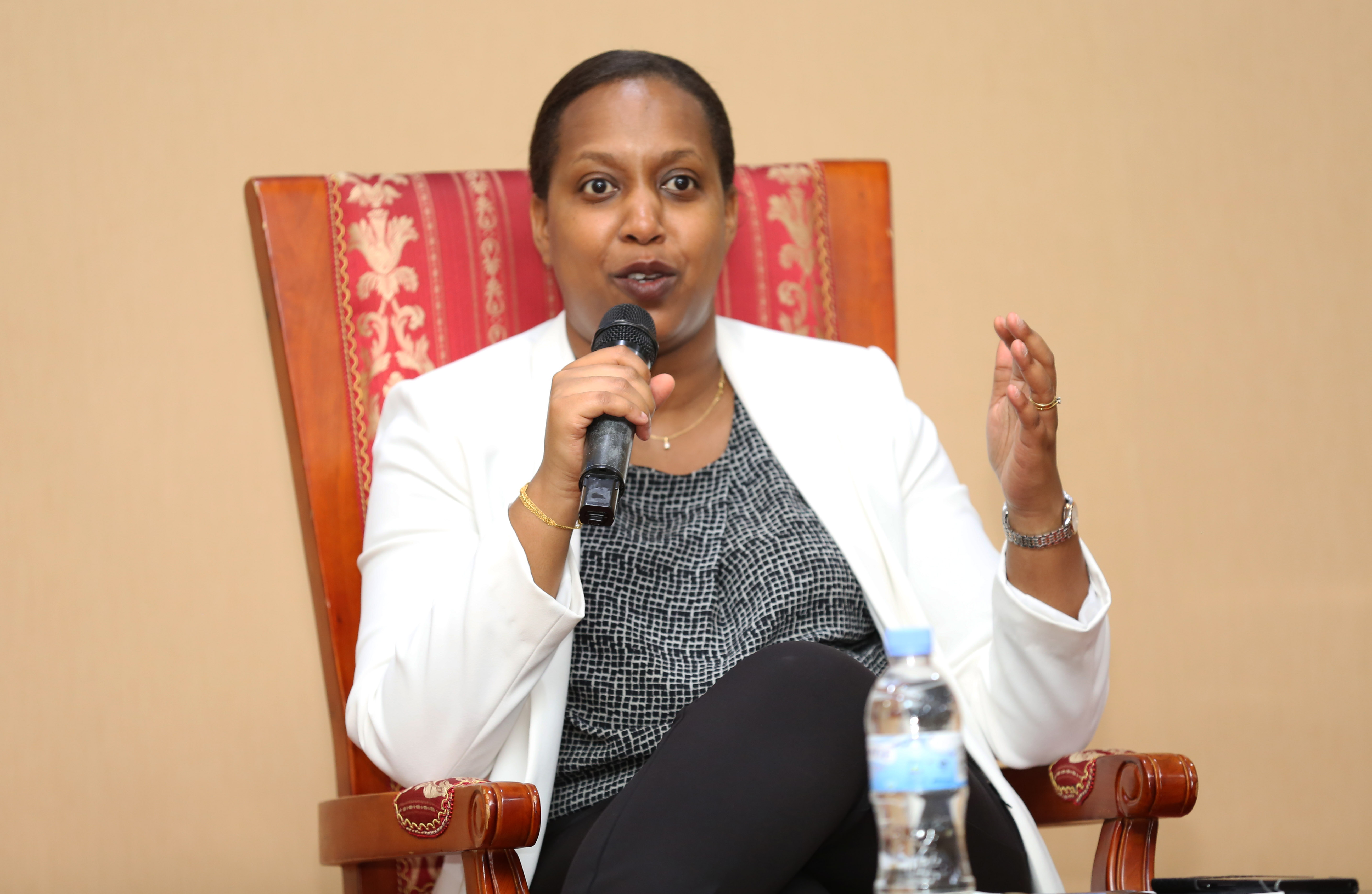 Ms Kampeta urged businesses to invest in adding value to cow products/Sam Ngendahimana