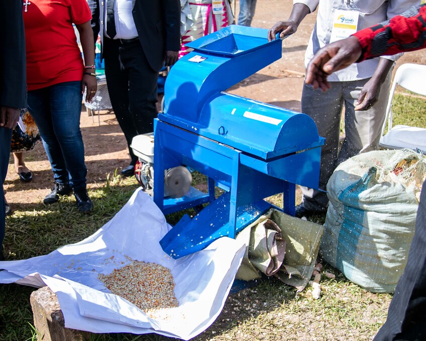 Minister of Trade and Industry, Soraya HakuzumuremyiÂ with other EAC participantsÂ ofÂ theÂ 20thÂ Micro-Small and Medium Enterprises Expo in Kigali. Emmanuel Kwizera