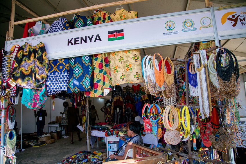 Minister of Trade and Industry, Soraya HakuzumuremyiÂ with other EAC participantsÂ ofÂ theÂ 20thÂ Micro-Small and Medium Enterprises Expo in Kigali. Emmanuel Kwizera