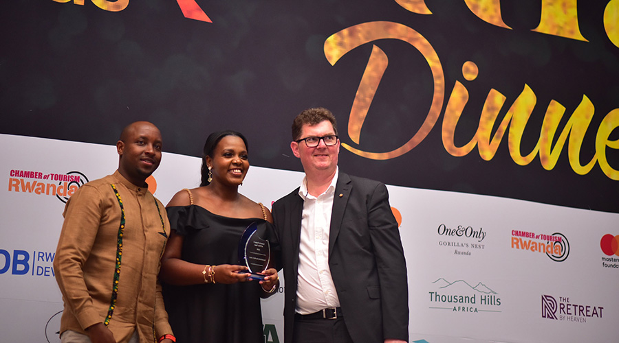 One and only gorilla's nest wins the best luxury lodge resort of the year 2019. 