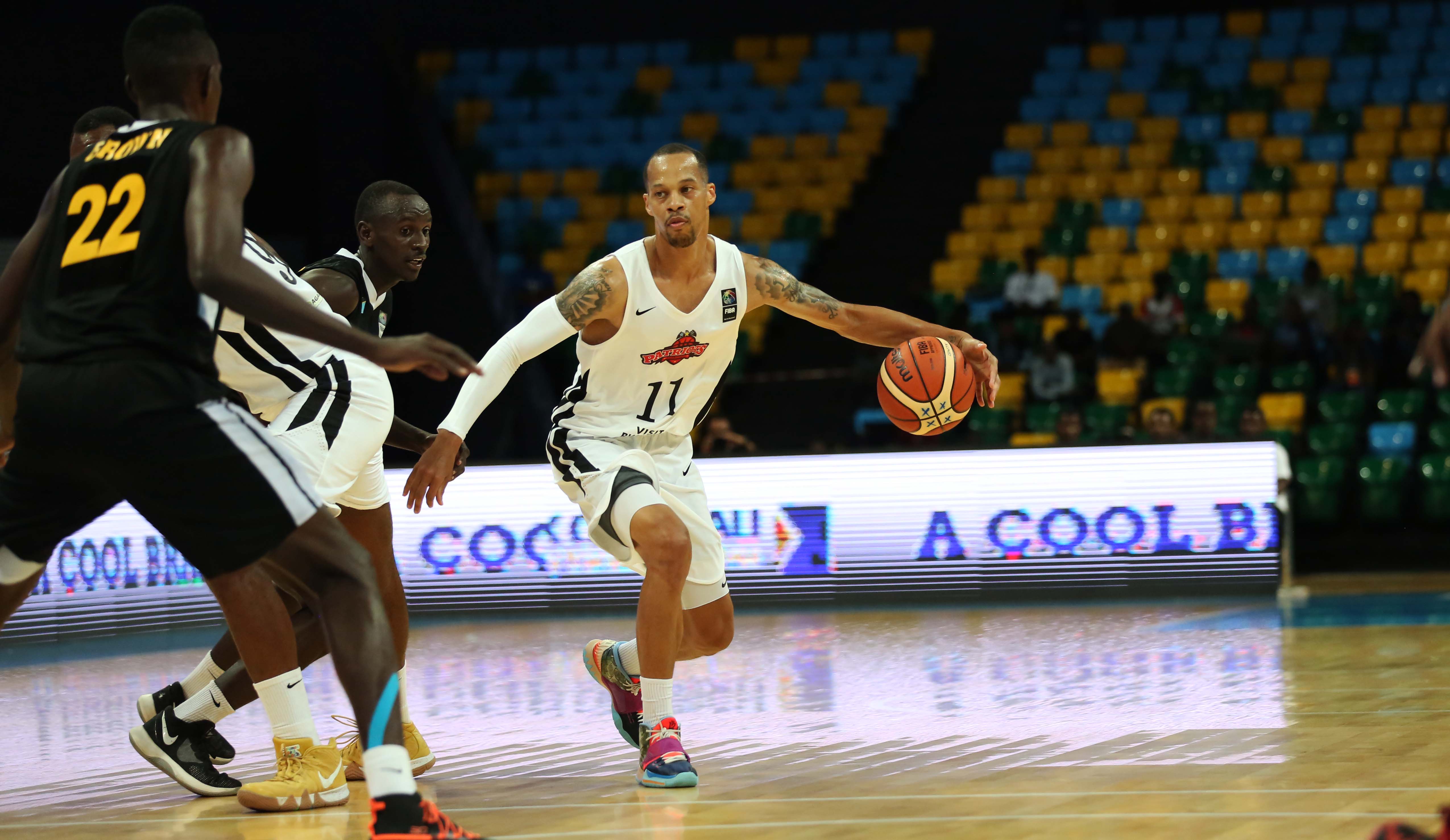 Patriots 's Gasana during the game