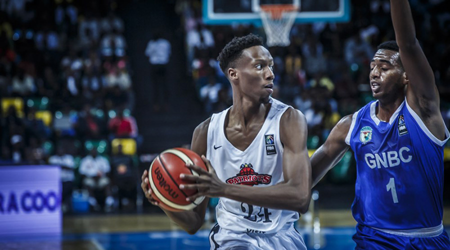 Jean-Victor Mukama (with the ball), who scored a game-high 18 points against GNBC in the final, was named the Most Valuable Player (MVP) of the tournament. 