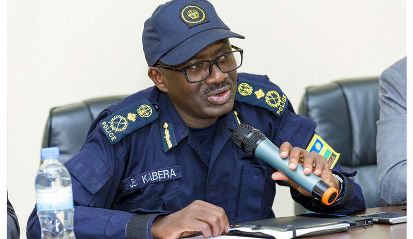 CP John Bosco Kabera, Rwanda National Police Spokesperson. Photo: File.