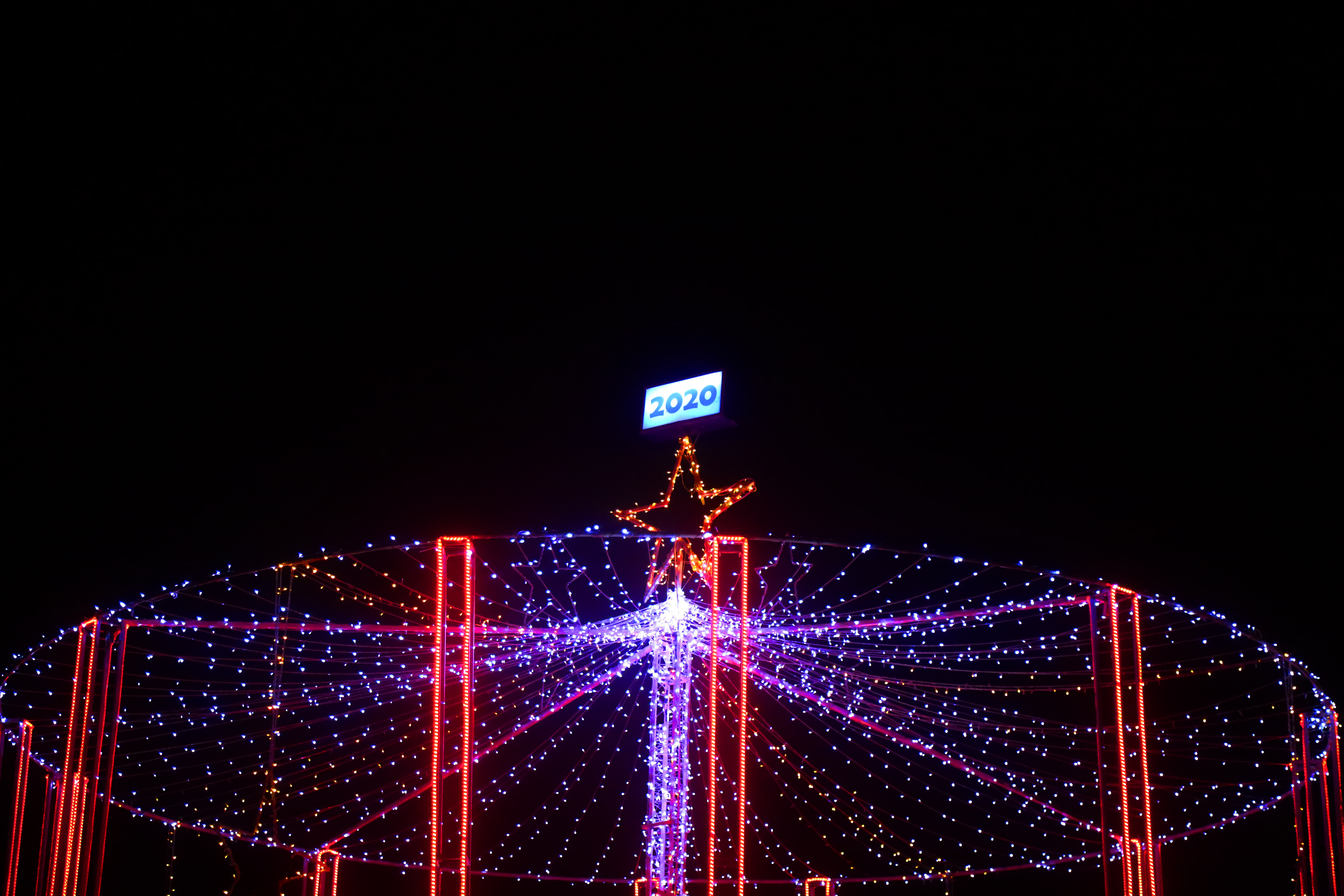 Christmas decoration at Kigali Convention Centre. Businesses in Kigali have decked their premises with decorations as part of the ritual to celebrate the festive season. 