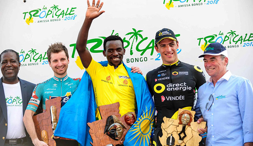 Joseph Areruya is the first and only Rwandan cyclist to ever win La Tropicale Amissa Bongo. Photo: 