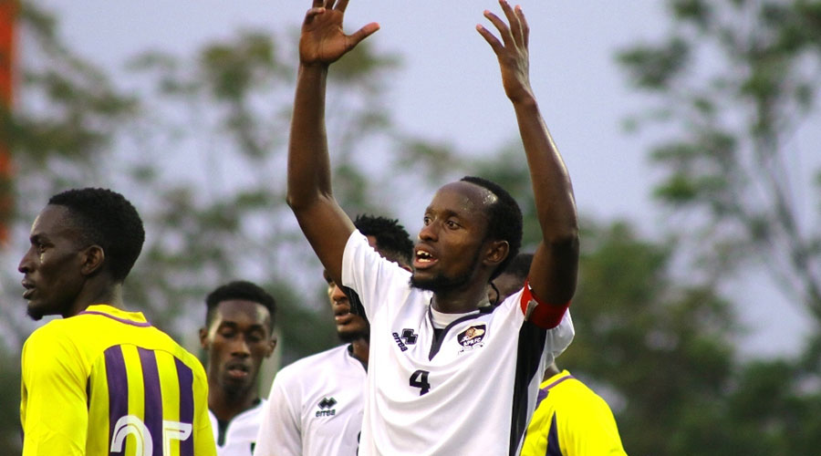 Thierry Manzi joined APR in June after winning the 2018-19 league title with Rayon Sports. 