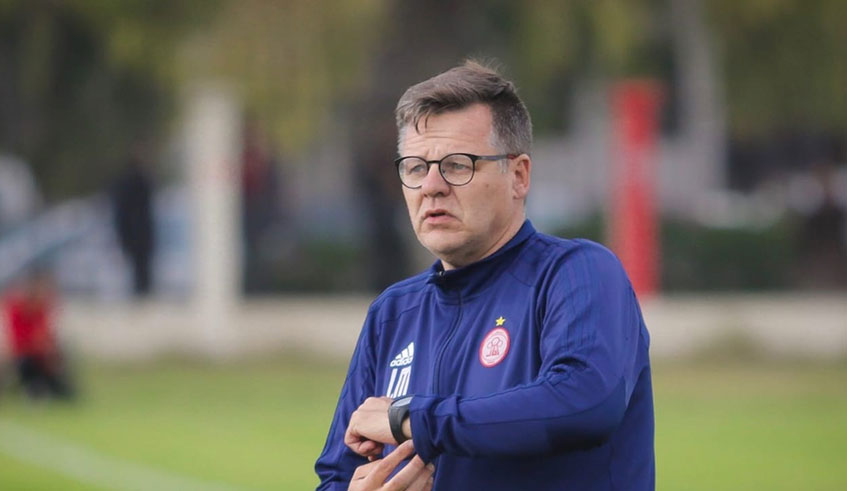 Ivan Minnaert was fired as Rayon Sports head coach in July 2018, just three months after signing a two-year deal. Net.