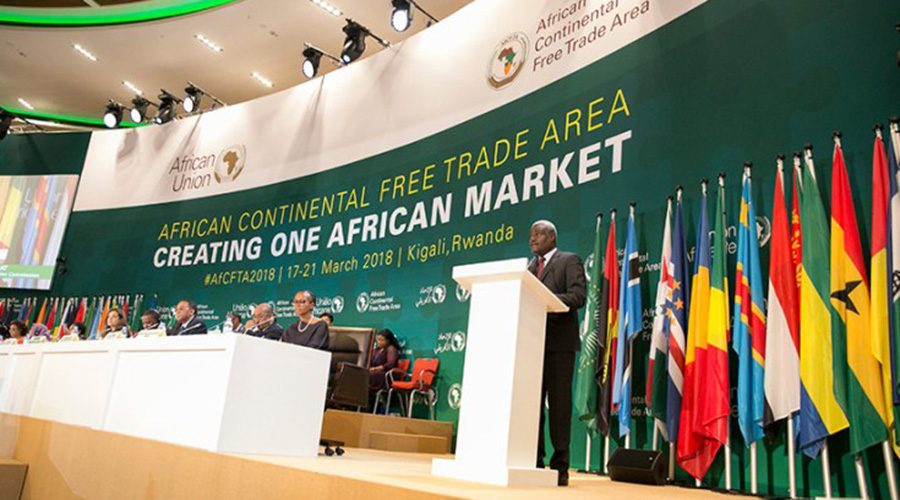 African Continental Free Trade Area (AfCFTA), was signed by African leaders on March 21, 2018, in Kigali. 