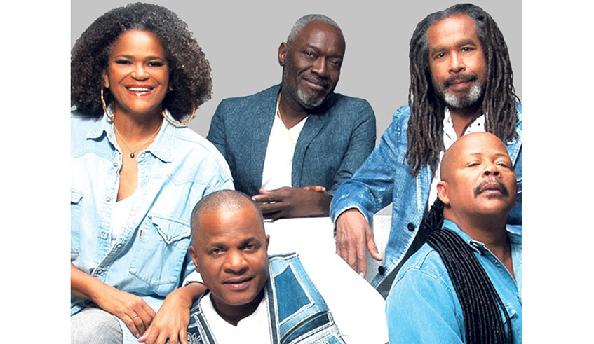 Members of Kassav, a legendary Caribbean band. 