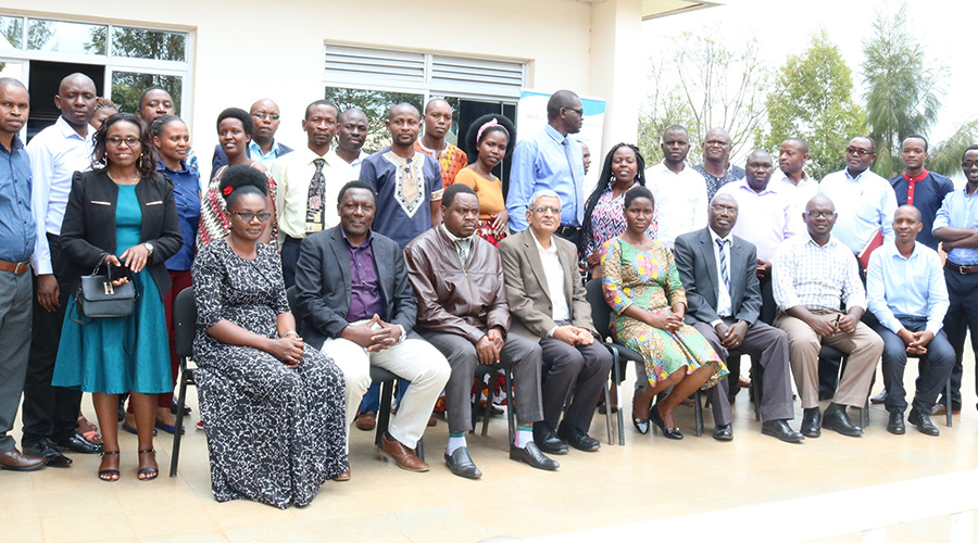 Some of PhD students, their supervisors and staff of the Centre.