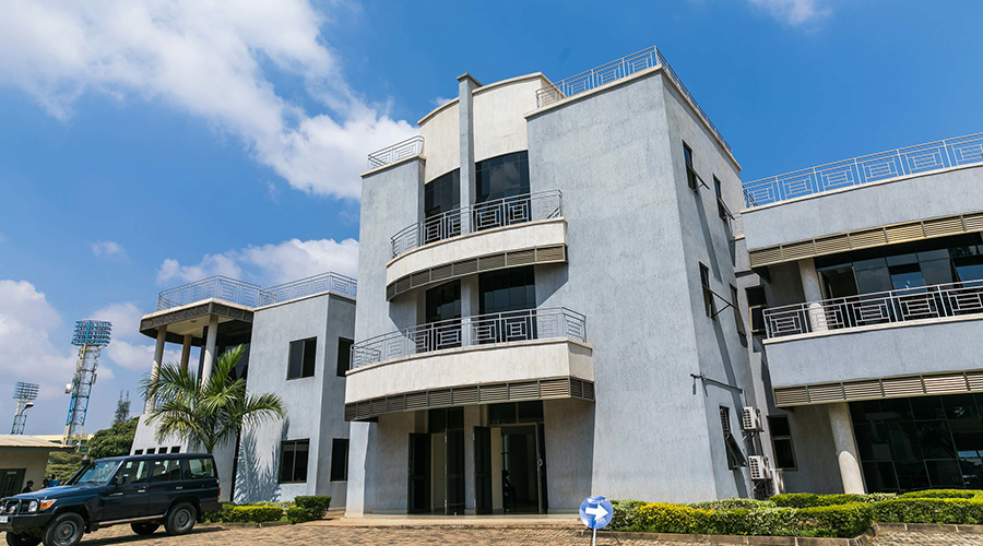 The Remera-based Metropolitan Police offices where the suspected conman as paraded. 