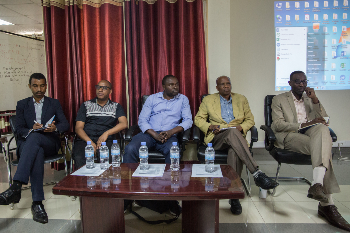 Panelists during the Q_A session at the 3rd Chemistry workshop/ Dan Nsengiyumva.jpg