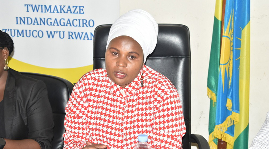 Claire Mutimawurugo is keen to campaign against drug abuse among youth. 