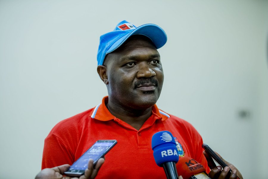 Ngarambe addresses RPF-Inkotanyi senators caucus in Rusororo Sector, Gasabo District on January 19, 2020. / Courtesy