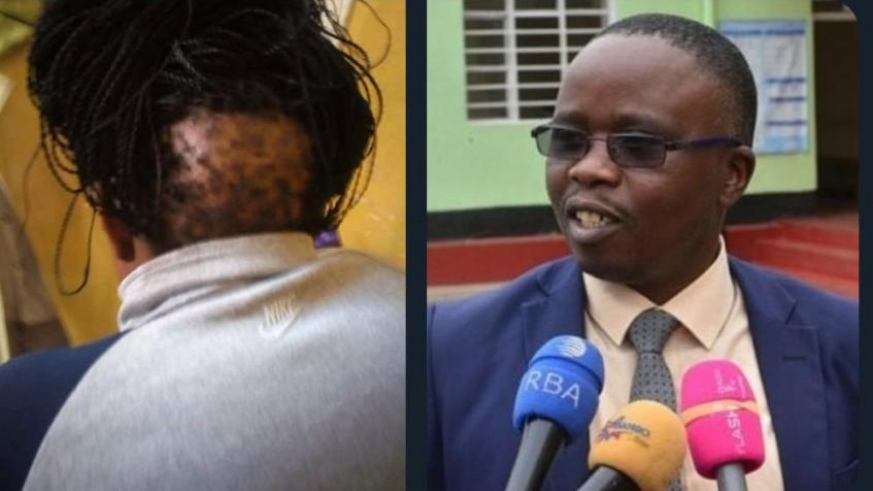 Ndabereye (R) faces two charges of assault and battery and harassment of his spouse.