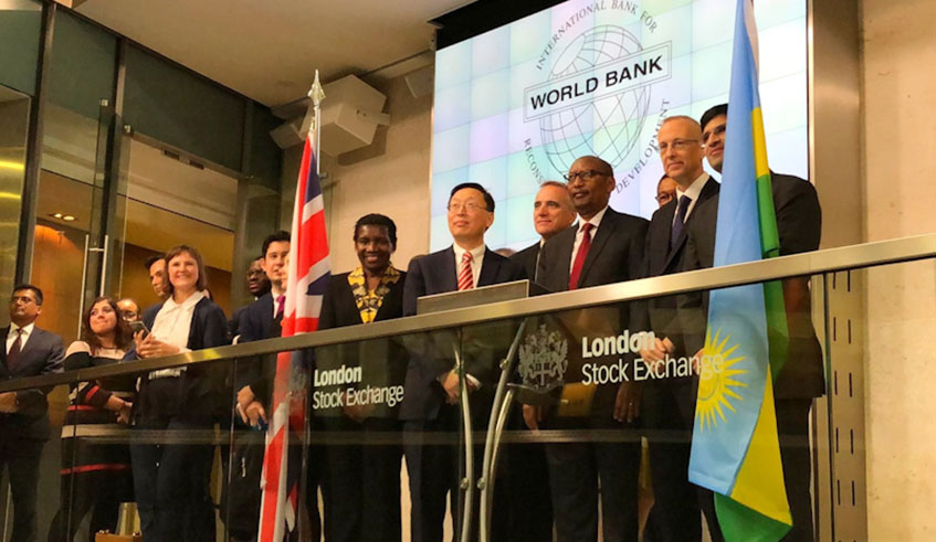 The World Bank on Monday announced the issuance of its first bond denominated in Rwandan Franc . The sole lead manager is Citibank. 