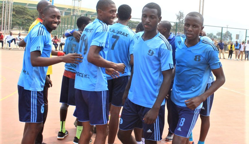 Police are two-time champions of the local handball league. 
