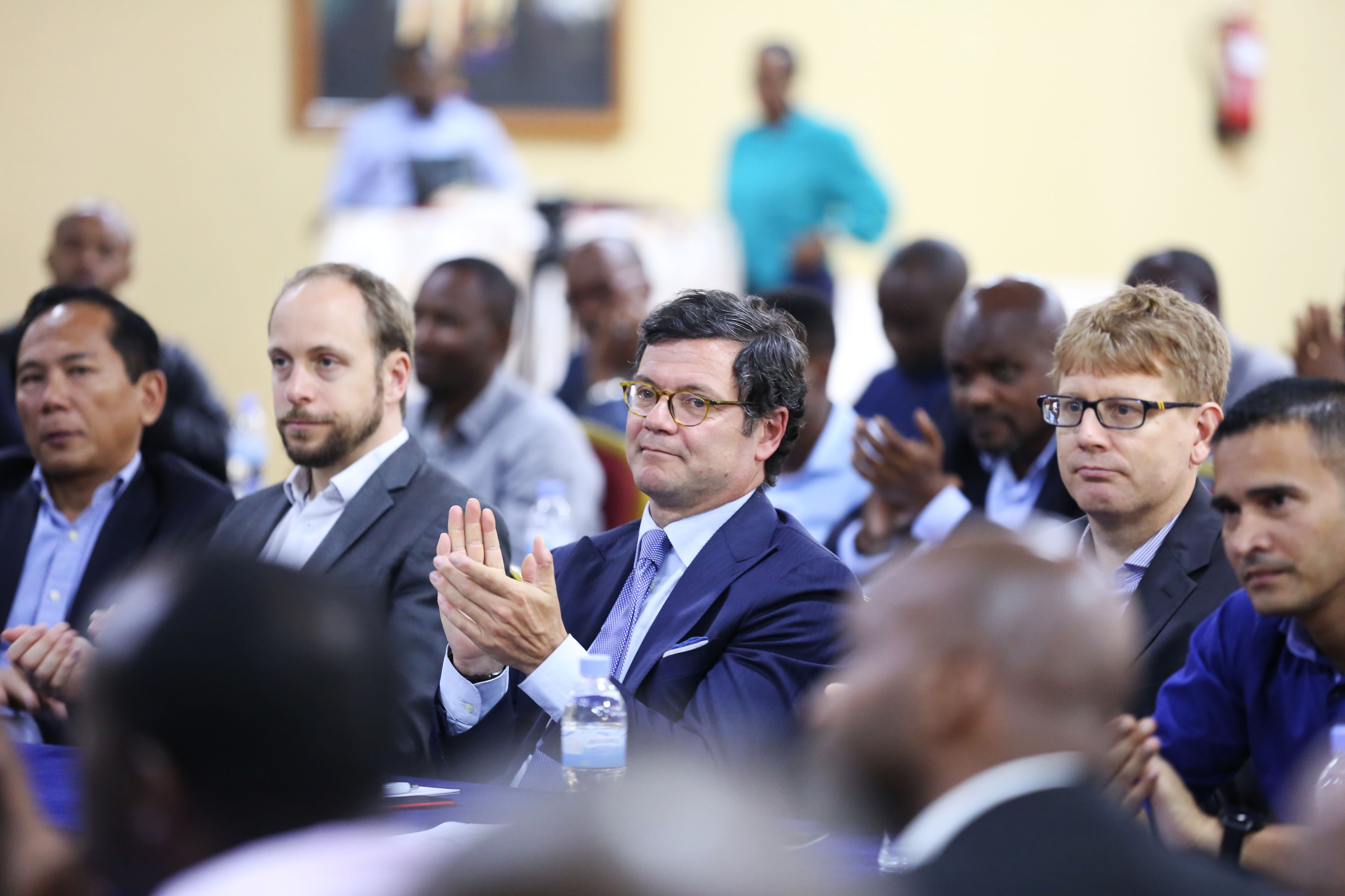 Many stakeholders attended the event to celebrate  the one-millionth household connected to electricity in Kigali. (Sam Ngendahimana)