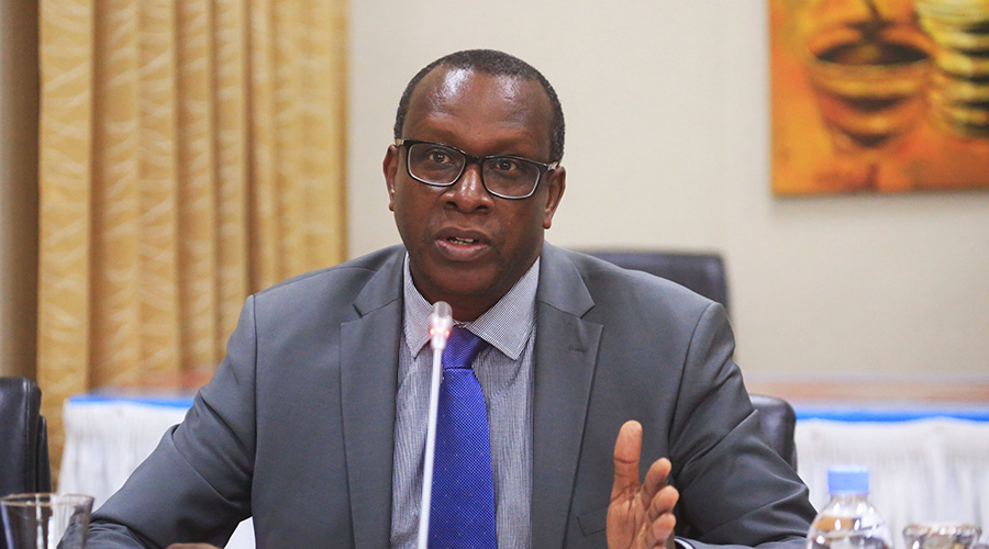 CNLG Executive Secretary Jean-Damascu00e8ne Bizimana. 