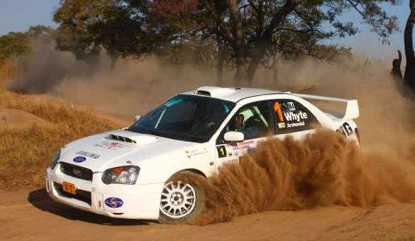Jamie Whyte, of Zimbabwe, won the last East Africa Rally Challenge in 2010. 