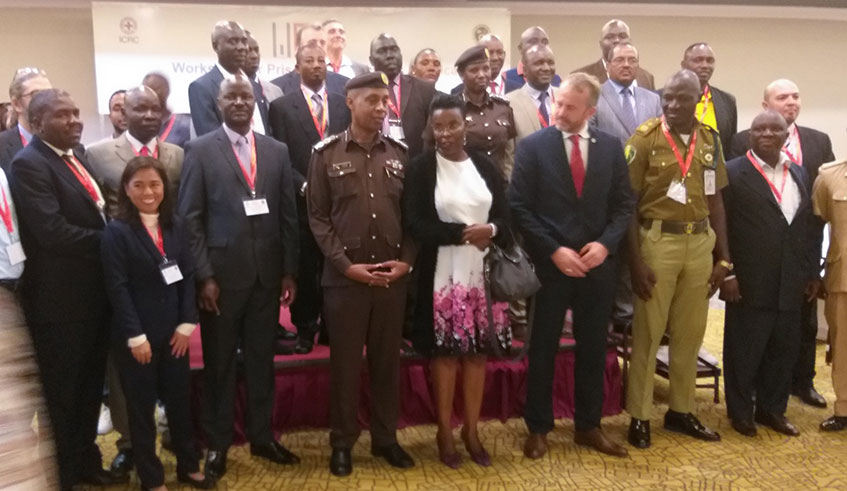 Delegates in a group photo at the meeting in Kigali on January 28. 