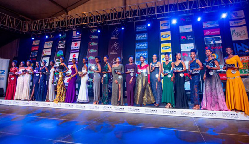 The top 20 contestants. 