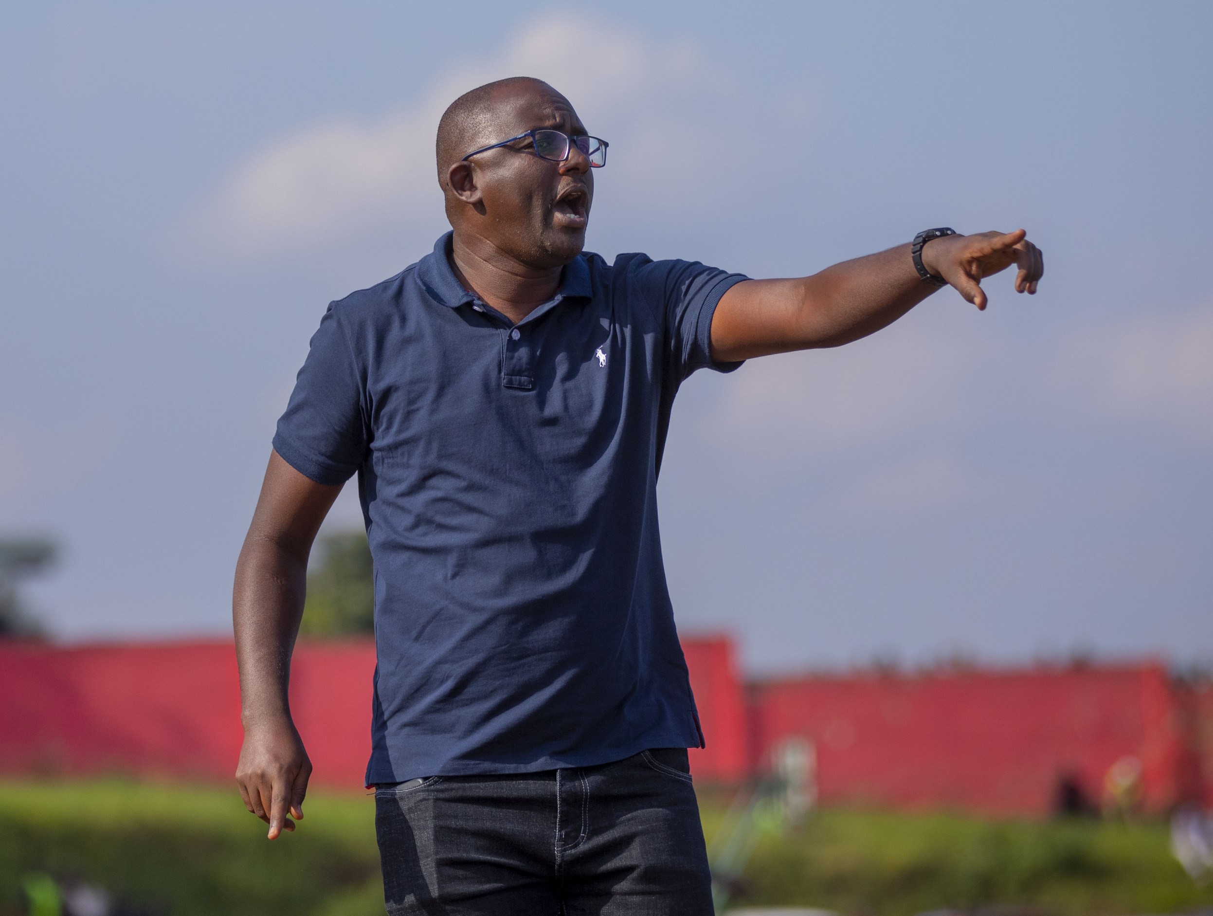 Francis Haringingo, Police FC head coach. File