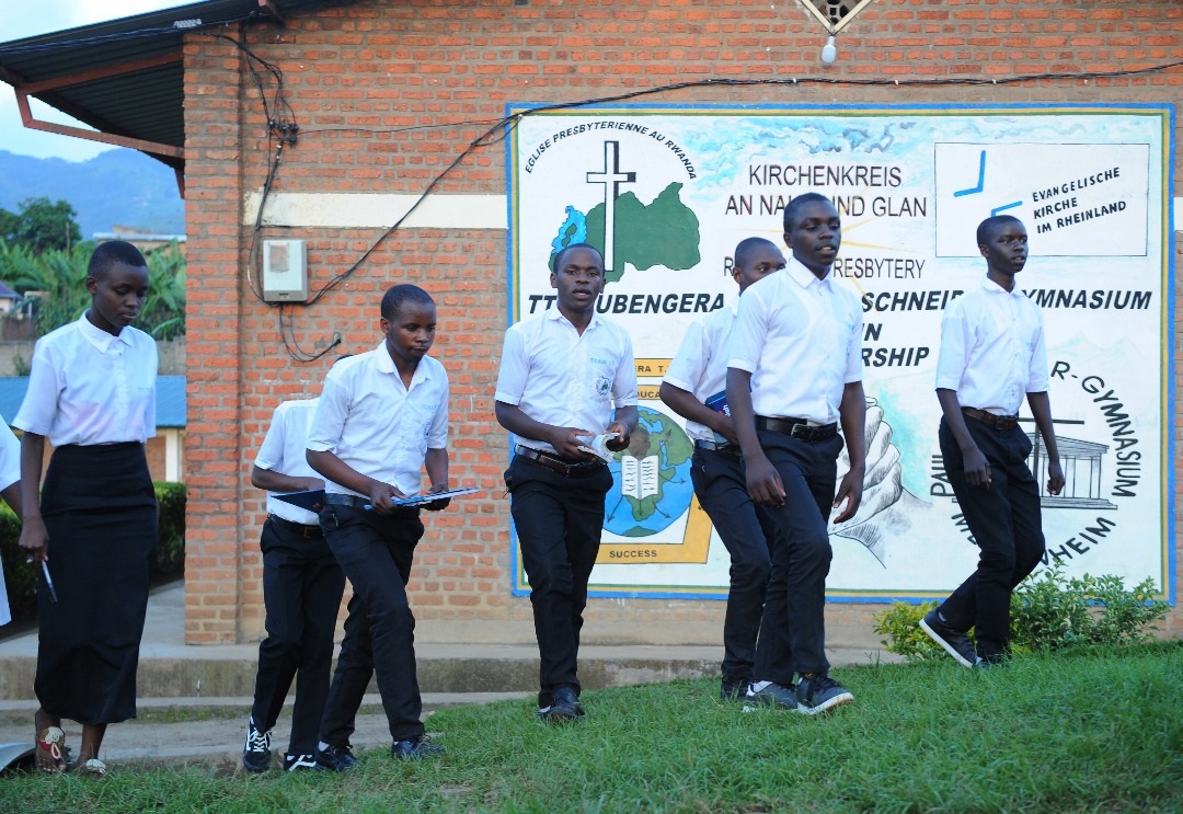 A newly constructed classroom block at GS Kigali in Nyarugenge District. / Courtesy