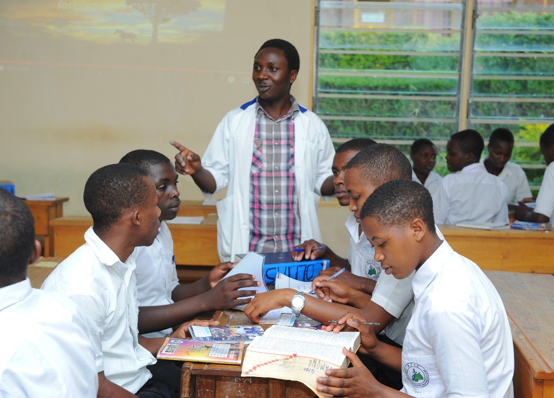 A newly constructed classroom block at GS Kigali in Nyarugenge District. / Courtesy