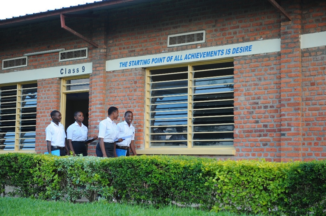 A newly constructed classroom block at GS Kigali in Nyarugenge District. / Courtesy