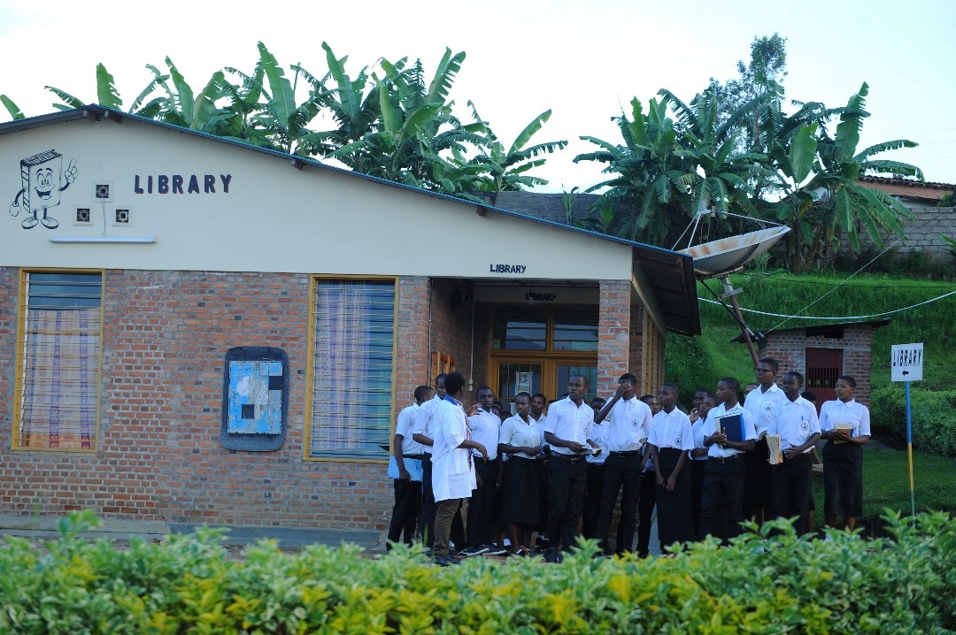 A newly constructed classroom block at GS Kigali in Nyarugenge District. / Courtesy