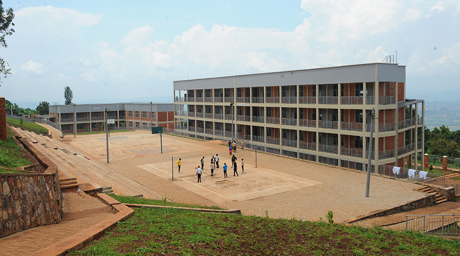 A newly constructed classroom block at GS Kigali in Nyarugenge District. / Courtesy