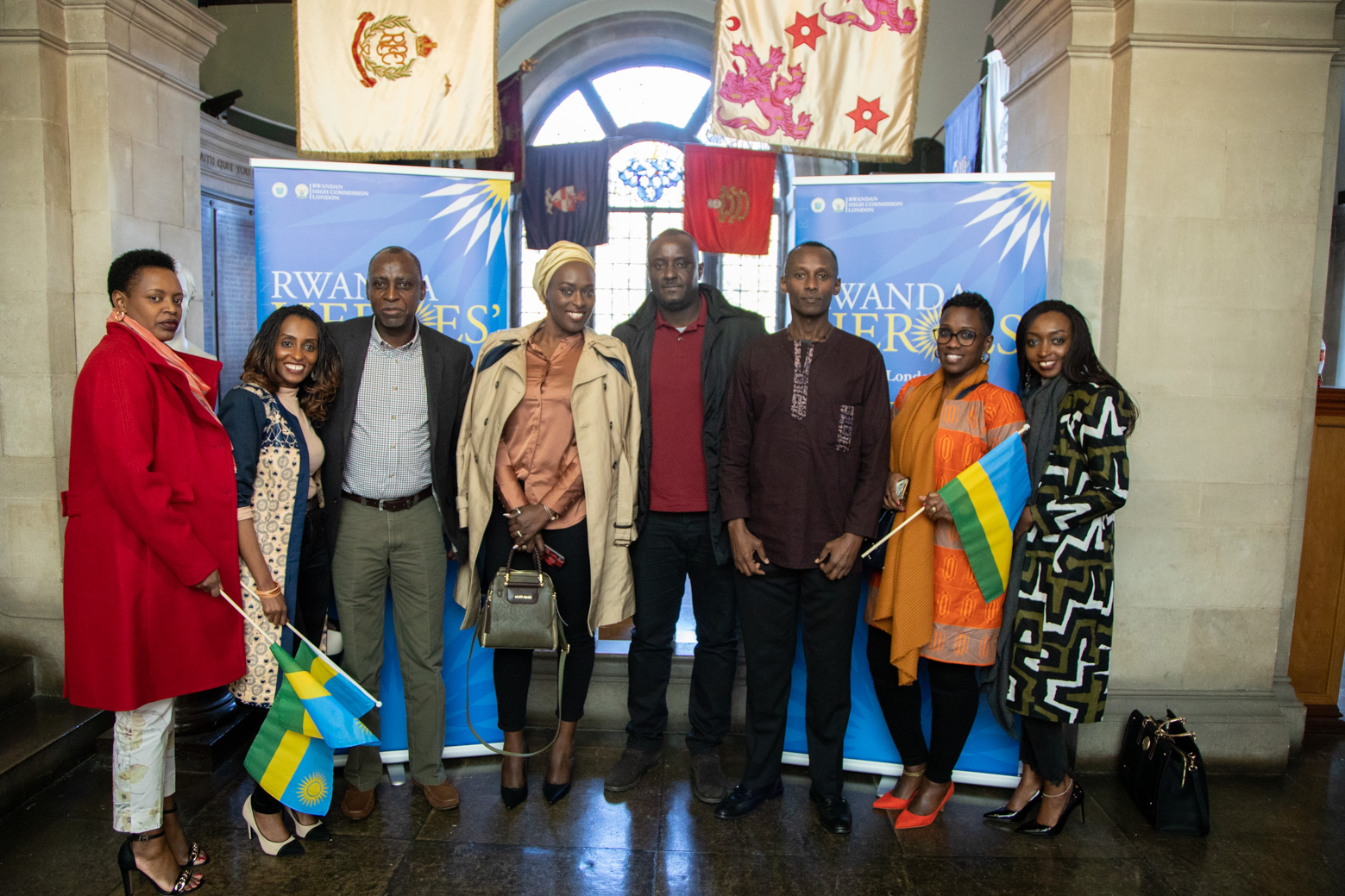 Members of the Rwandan Diaspora in the UK.