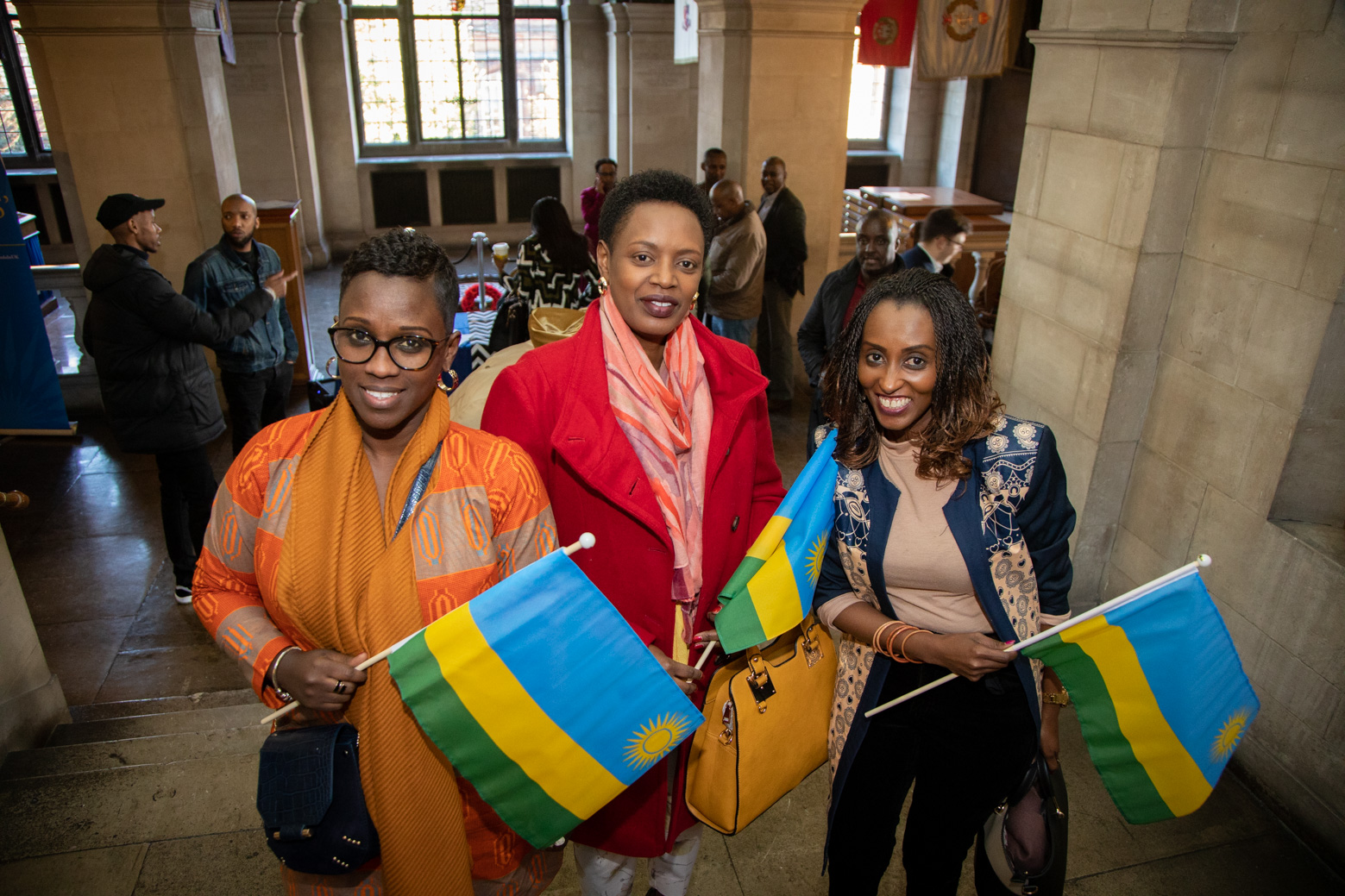 Members of the Rwandan Diaspora in the UK.