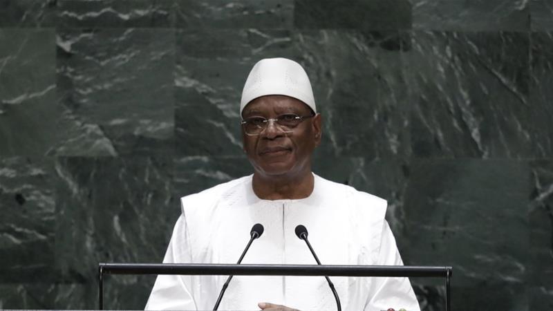 Marking a shift in his previous approach, Mali's President Ibrahim Boubacar Keita acknowledged that he has opened up for dialogue with armed groups. 