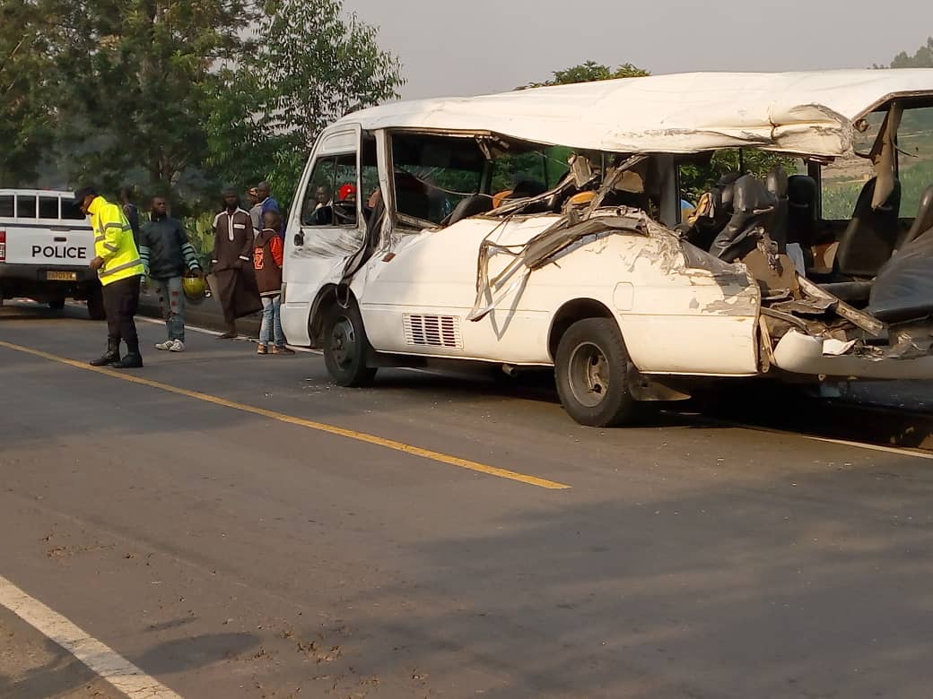 Out of the seven people killed in the Kamonyi accident, six were passengers in the bus company. Courtesy