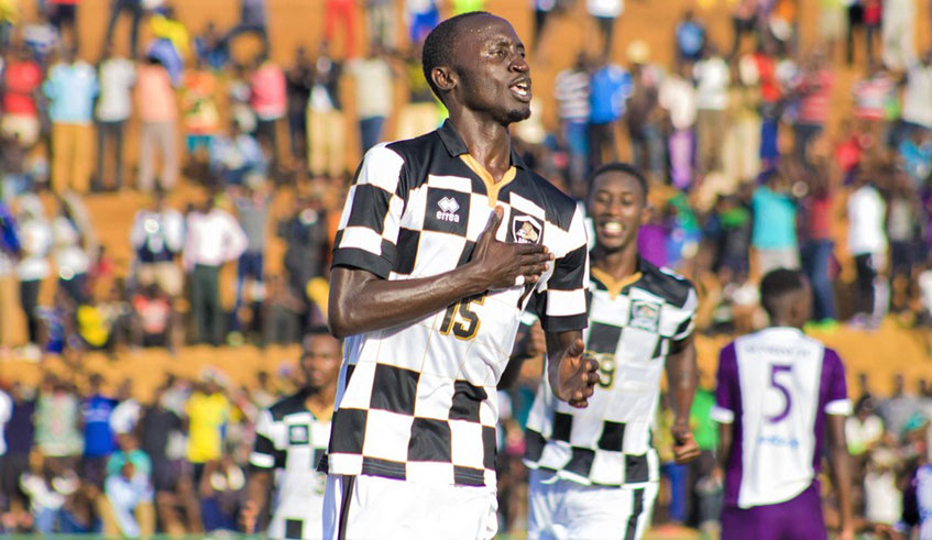 Chrstophe Bukuru joined APR from rivals Rayon Sports at the beginning of the 2019-20 season. / Courtesy photo.