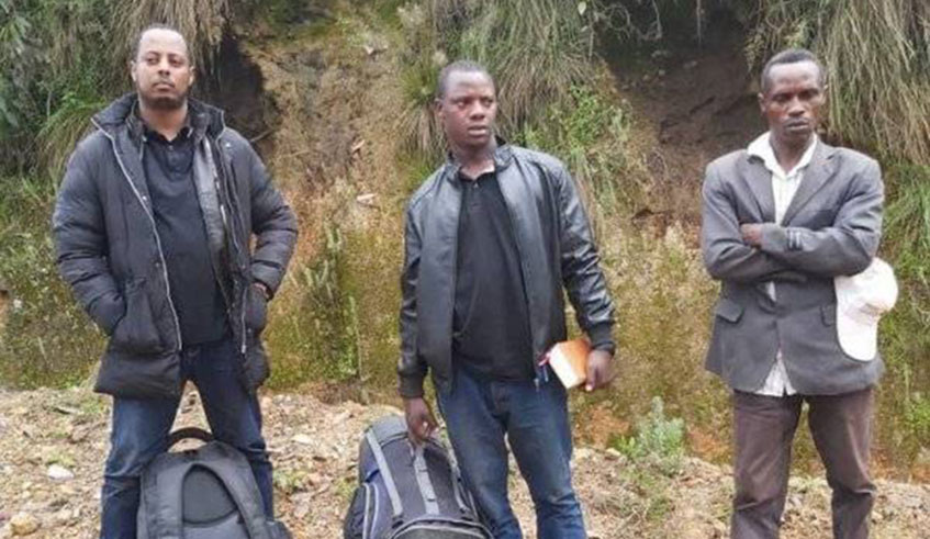 Kizito Mihigo (L) was captured as he attempted to cross into Burundi using an illegal route.