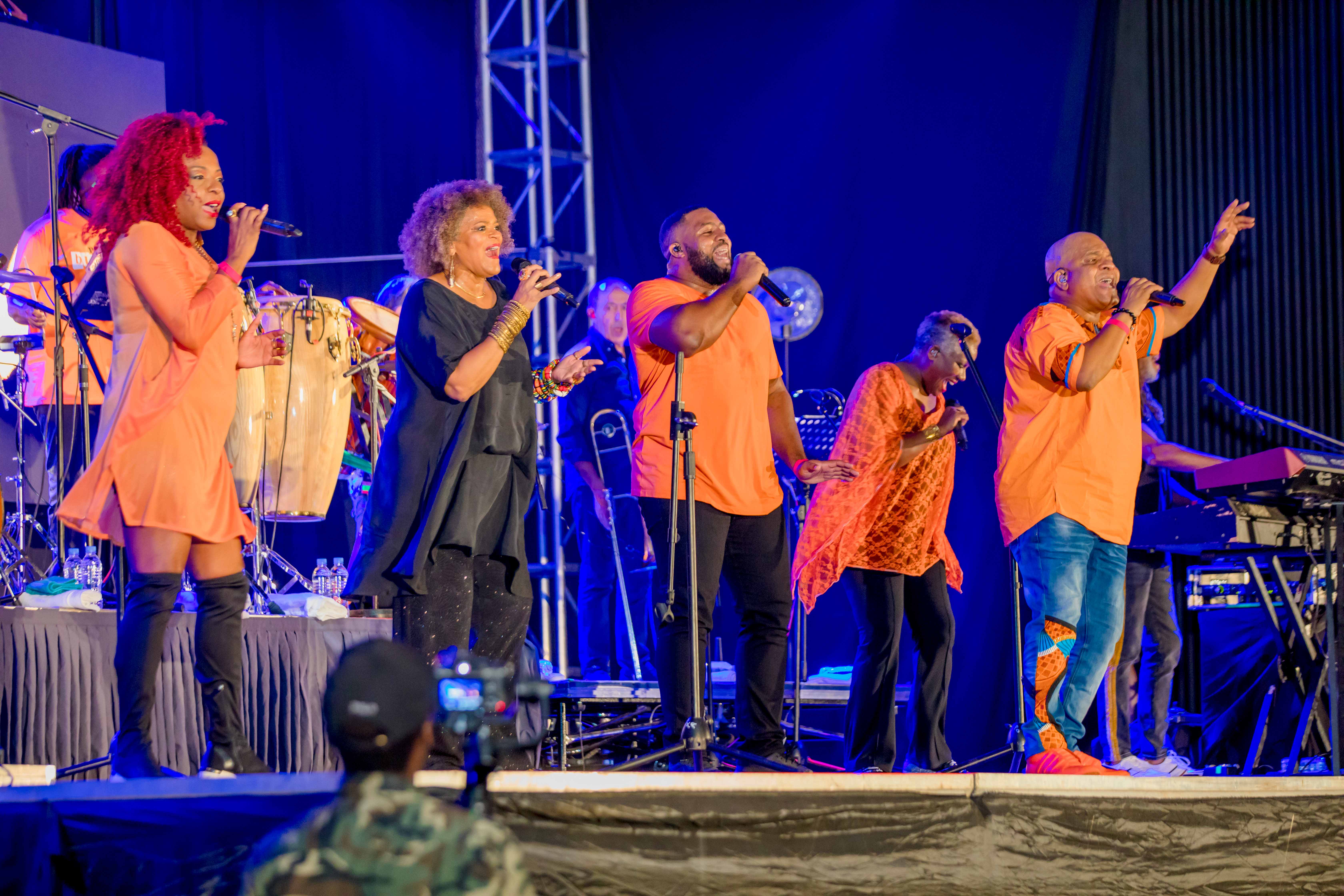 It was a love affair at the Kassav' Live on Valentine's Day.
