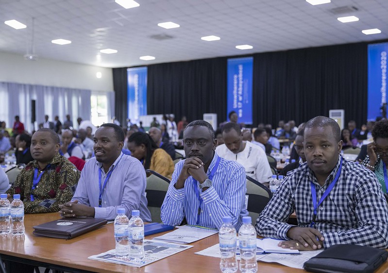 President Kagame addresses leaders at the 17th edition of the National Leadership Retreat at the Rwanda Defence Force Combat Training Centre in Gabiro, Gatsibo District where he tipped them on values and character. / Village Urugwiro