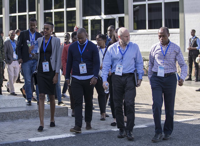 President Kagame addresses leaders at the 17th edition of the National Leadership Retreat at the Rwanda Defence Force Combat Training Centre in Gabiro, Gatsibo District where he tipped them on values and character. / Village Urugwiro