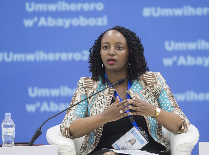 President Kagame addresses leaders at the 17th edition of the National Leadership Retreat at the Rwanda Defence Force Combat Training Centre in Gabiro, Gatsibo District where he tipped them on values and character. / Village Urugwiro