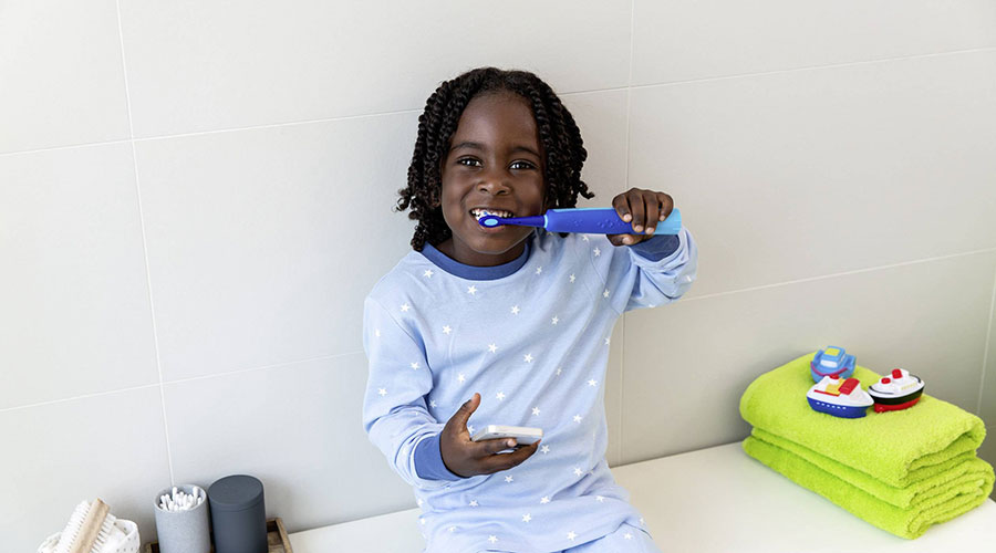 Dental health for kids is just as important as overall health. 