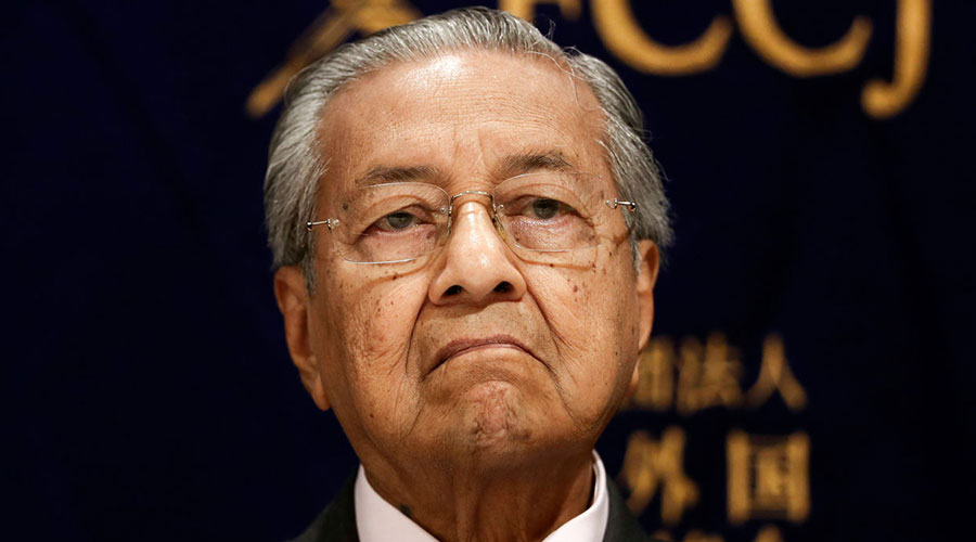 Mahathir Mohamad. 
