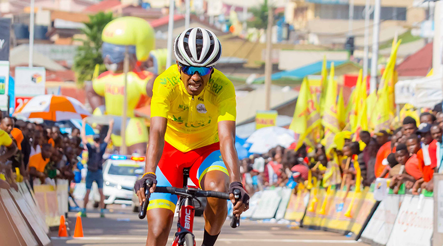 Natnael Tesfazion, 20, strengthened his credentials as race favourite after winning Stage 4, the longest stage this year, from Rusizi to Rubavu last Wednesday. / All photos by Plaisir Muzogeye